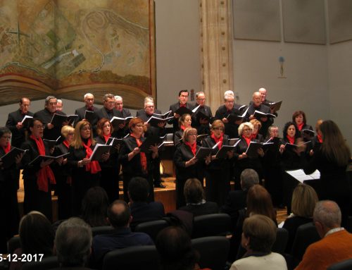 Éxito del Concierto de Navidad. El Coro Lírico Miguel de Cervantes de Alcalá interpretó la Misa de Gloria de Puccini.