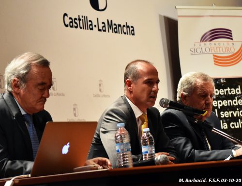 El prestigioso científico, Mariano Barbacid y el Alcalde de Guadalajara, Alberto Rojo, inauguraron el Curso Cultural 2019-2020 de la Fundación Siglo Futuro.