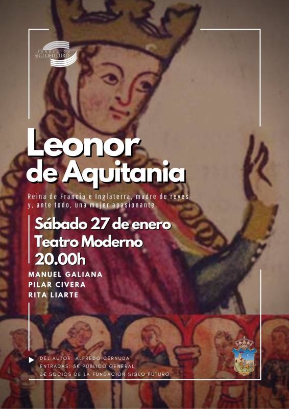 Obra de teatro: Leonor de Aquitania, por Luis Cernuda.